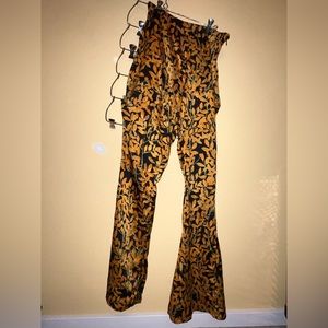 Missguided Sleek Long Bell Bottom Pants